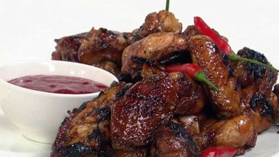 Recipe:&nbsp;<a href="http://kitchen.nine.com.au/2016/05/17/12/48/marinated-chicken-wings" target="_top">Marinated chicken wings</a>