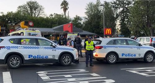 Paramedic stabbed outside Mcdonalds