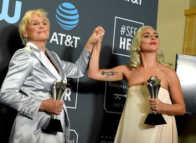 Glenn Close and Lady Gaga