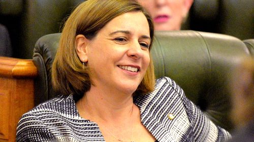 Opposition Leader Deb Frecklington during question time.