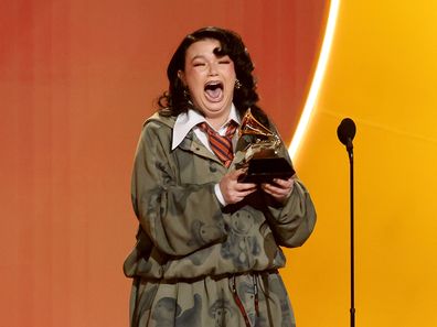 Lola Young accepts the Best Pop Solo Performance award for "Messy" onstage during the 68th GRAMMY Awards at Crypto.com Arena on February 01, 2026 in Los Angeles, California. 