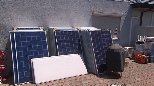 There are concerns the solar panels could catch fire, or electrocute homeowners.