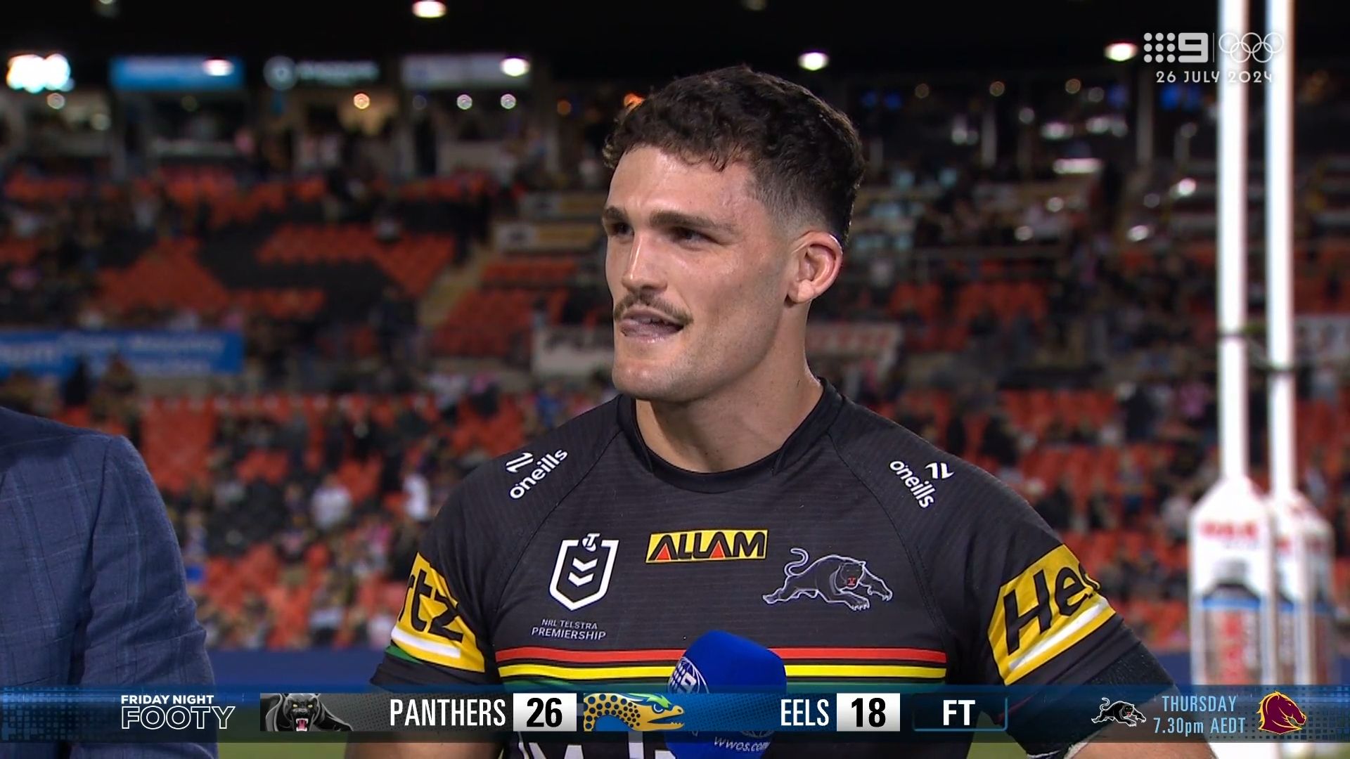 Nathan Cleary's cheeky Mary Fowler admission after Penrith's shaky season start