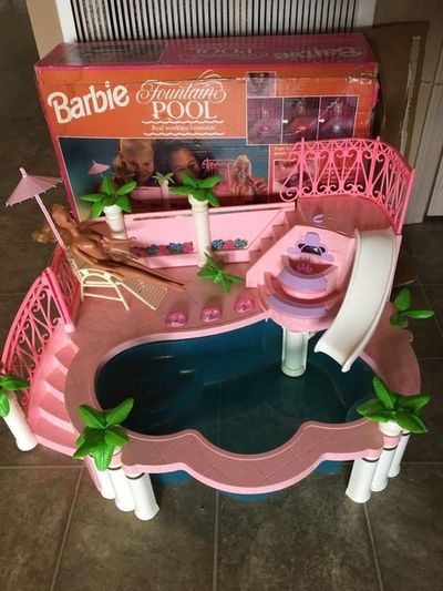 Barbie Fountain Pool