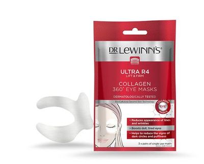 <p><a href="https://www.drlewinns.com.au/dr.-lewinn-s/shop-our-products/category/masks/p/ultra-r4-collagen-360-eye-masks-3pk/74319.html?lang=en_AU" target="_blank" title="Dr. Lewinn's Ultra R4 Collagen 360 Eye Masks, $9.95" draggable="false">Dr. Lewinn's Ultra R4 Collagen 360 Eye Masks, $9.95</a></p>
<p>Get your eyes race day ready with these brand new luxurious eye masks from renowed skincare brand Dr. Lewinn's.<br>
<br>
Loaded with a highly potent collagen serum designed to boost dull, tired eyes, reduce appearance of lines and wrinkles and help reduce the signs of dark circles and puffiness.</p>