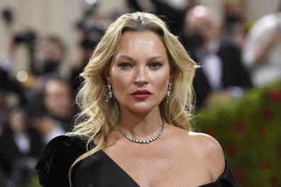 Model Kate Moss attends The Metropolitan Museum of Art's Costume Institute benefit gala in New York on May 2, 2022.  