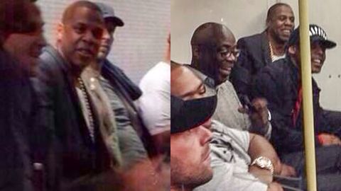 Jay Z, Chris Martin, Timbaland