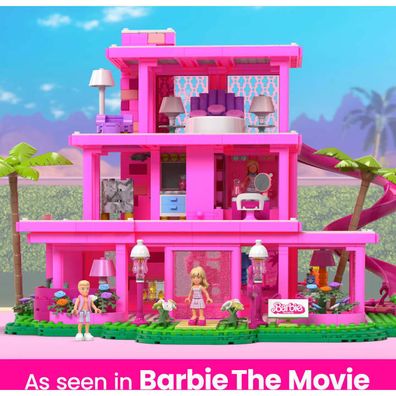 Barbie house as seen in Barbie The Movie
