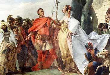 Which queen claimed to have had a son, Caesarion, with Julius Caesar?
