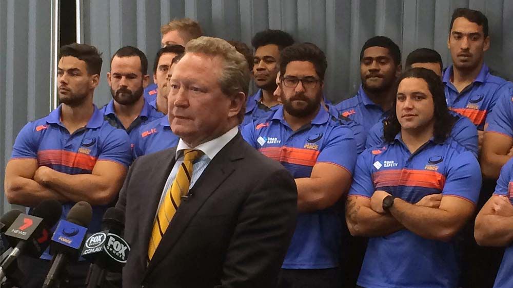 Andrew Forrest announces breakaway rugby competition, centred in Western Australia