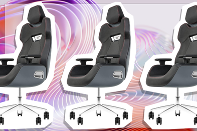 9PR: Thermaltake Argent E700 Real Leather Gaming Chair, Space Grey