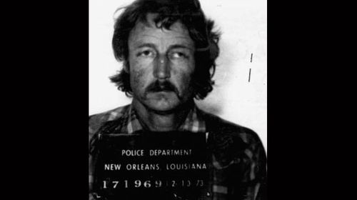 Mr Rafferty's mugshot after being arrested in 1974.
