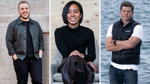 Alex Zaccaria, Kim Teo ve Damien Fitzpatrick.