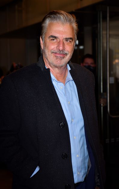 Chris Noth arrives to premiere of And Just Like That at Museum of Modern Art on December 8, 2021 in New York City. 