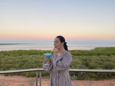 Sunset drinks seems to hit different in Broome. 