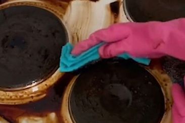 Stove cleaning hack