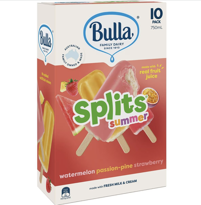 Bulla Splits Summer Variety Sticks