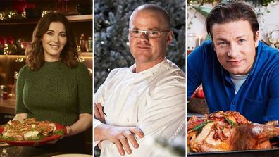 Nigella Lawson, Heston Blumenthal, Jamie Oliver | celebrity chef Christmas recipes