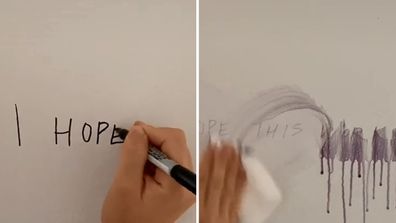 brown sharpie in bathroom｜TikTok Search