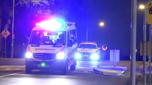 Three people were rushed to hospital over the alleged sexual assault of a young girl and the stabbing of a bystander in Kogarah.