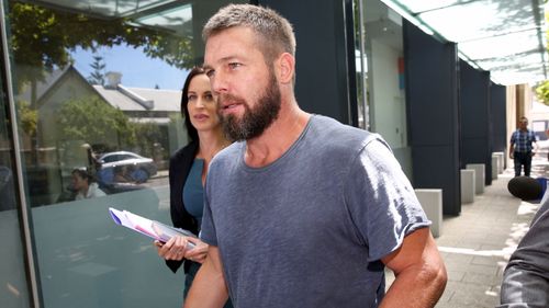 Ben Cousins has failed a drug test behind bars. (AAP)