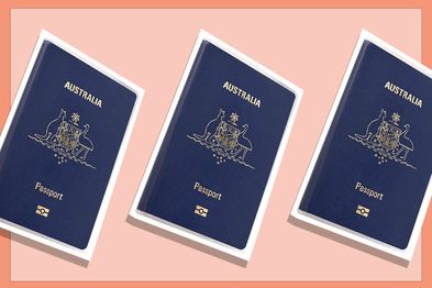 9PR: 8 Pcs Clear Passport Cover Travel Holder Case