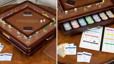Monopoly Classic Version Luxury Edition.