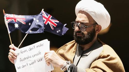 Sydney siege gunman Man Monis.