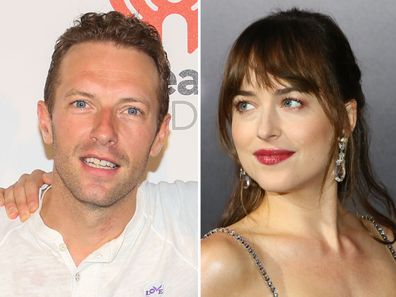 Dakota Johnson and Chris Martin