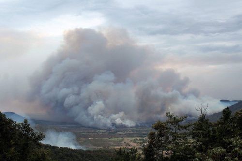 The fire in Finch Hatton and Eungella has devastated a lot of land.