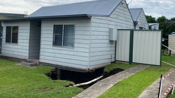 A﻿ second sinkhole has opened in Newcastle, just two days after a separate sinkhole forced residents out of their homes last week. 