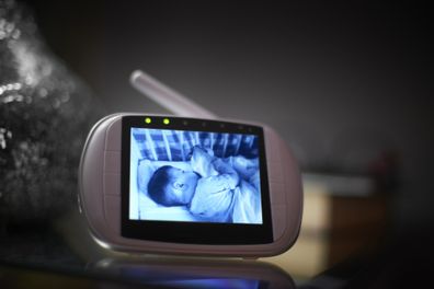 Stock image of baby monitor
