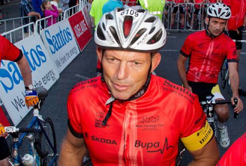 Abbott to cycle 400km for depression funds