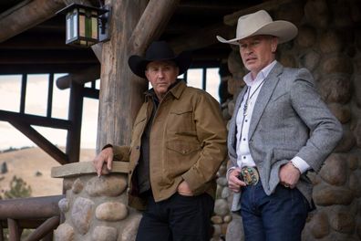 Yellowstone Kevin Costner John Dutton and Malcom Beck