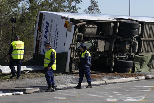 Hunter Valley bus crash