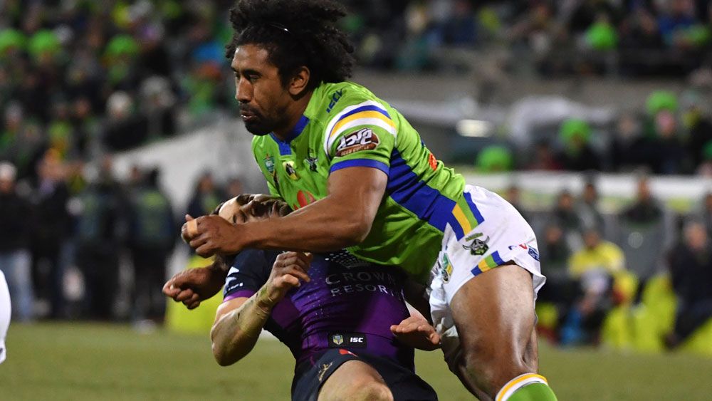 NRL: Canberra Raiders forward Sia Soliola may not play again this year