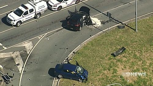 The Forensic Crash Unit is investigating. (9NEWS)
