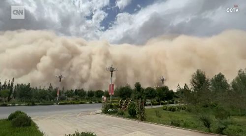 China Dunhuang sandstorm