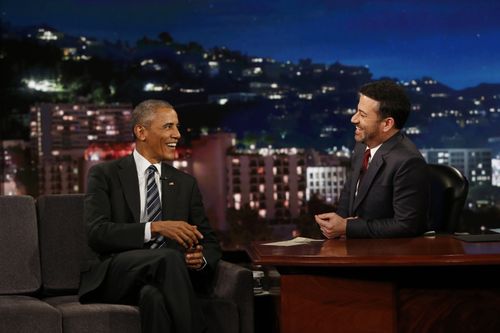 Presidente Barack Obama, Jimmy Kimmel 