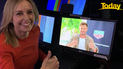 Chris Hemsworth spoke to Today's Ally Langdon from his home-base in Byron Bay.