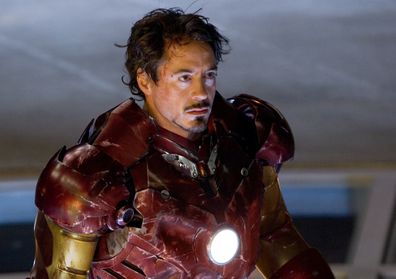 Robert Downey Junior as Iron Man / Tony Stark.