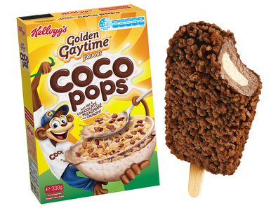 Cocopop x Gaytime cereal and ice-cream