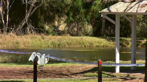 The child was found ﻿unresponsive on Gympie Curra Road in Chatsworth at 10.30am on Saturday.