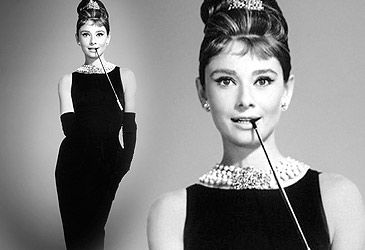 Who designed the little black dress Audrey Hepburn wore in Breakfast at Tiffany's?