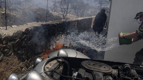 Greece fires Greece wildfires fires greece