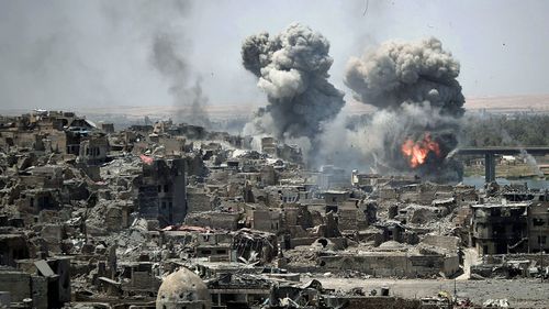 It took fierce street to street fighting by Western-backed forces to liberate Mosul. (Photo: AP).