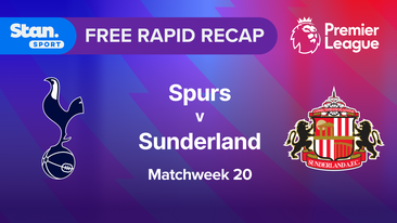 Rapid Recap | MW20: Spurs vs Sunderland