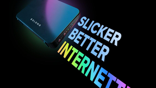 A Belong social media post about its internt service.