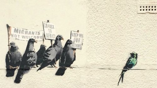 UK council paints over new Banksy mural