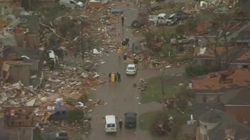 At least 11 dead after tornadoes tore through Texas